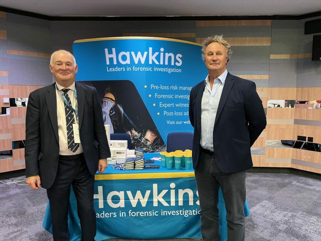 Graeme Drysdale and Andrew Moncrieff at CILA conference