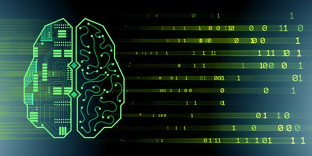 Stock image representing coding and digital forensics