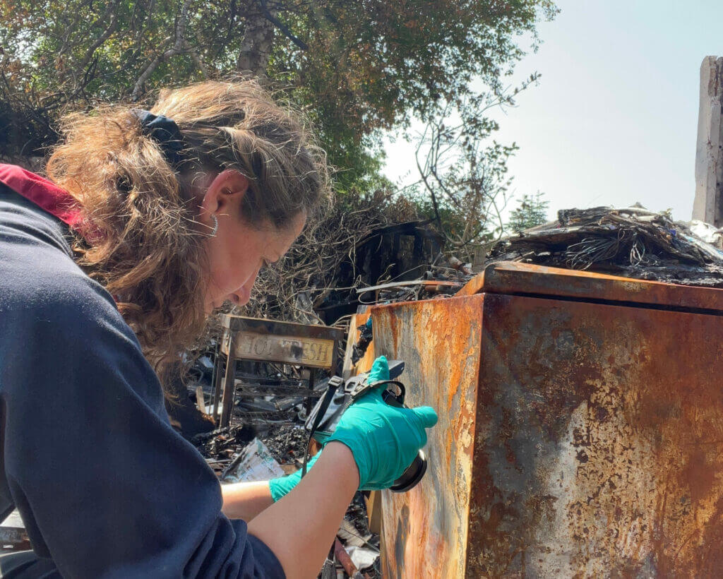 Clara coombes fire scene