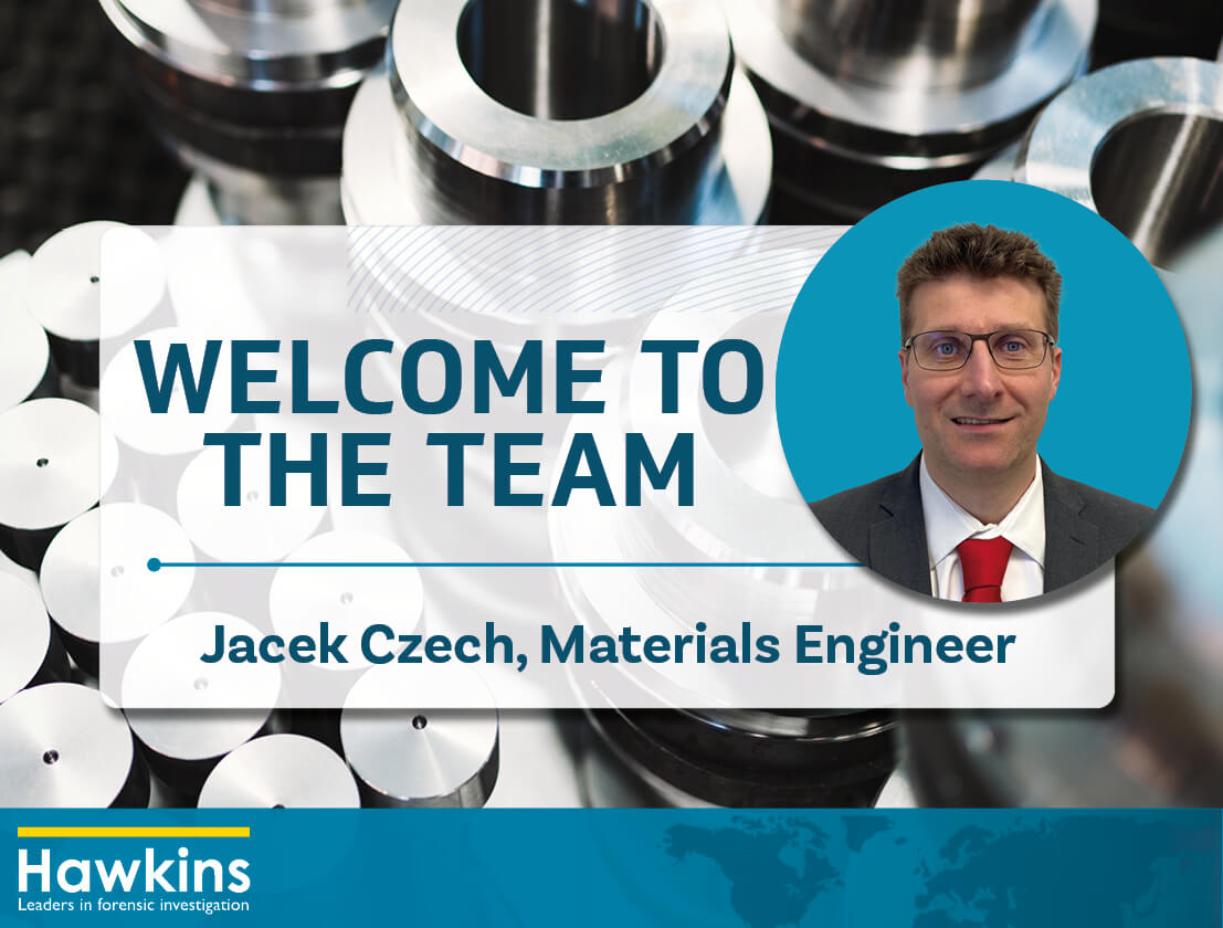 News image to Welcome Materials Engineer Jacek Czech