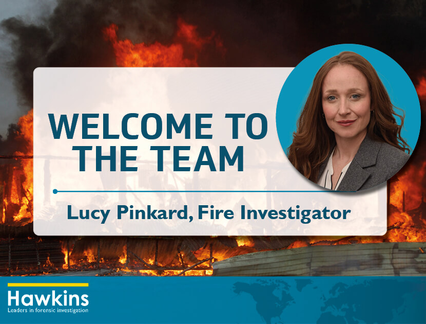 Hawkins Welcomes New Fire Investigator, Lucy Pinkard